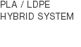 PLA / LDPE HYBRID SYSTEM 